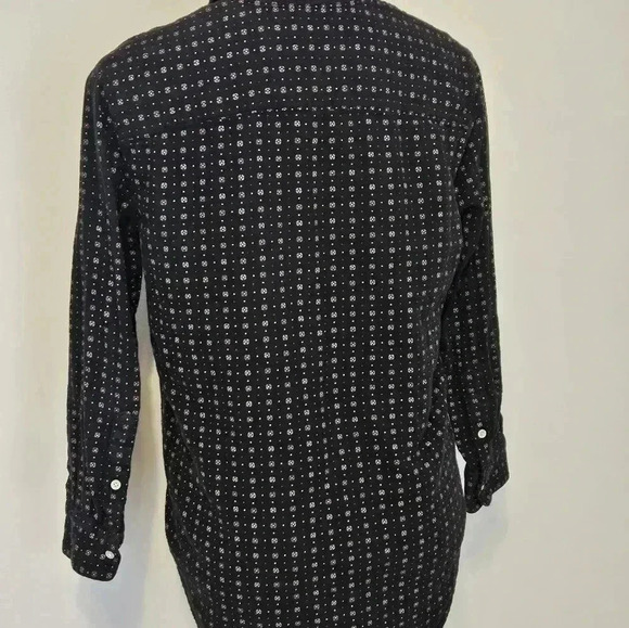 Madewell Oversized Ex Boyfriend Mayfair Foulard Ditsy Floral Button Up XS - Picture 12 of 12